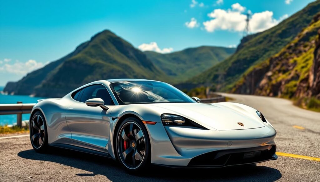Porsche modelos elétricos de alto desempenho