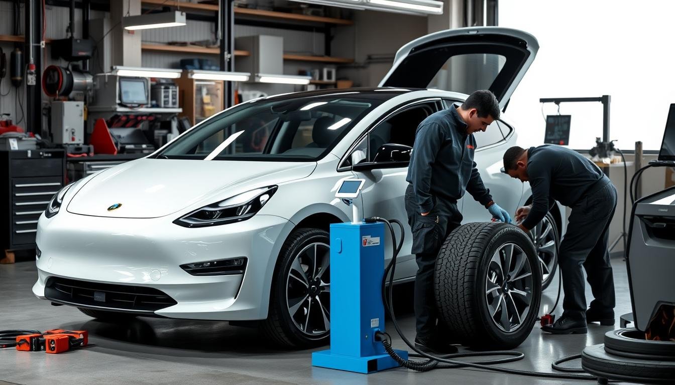 manutenção preventiva carros elétricos